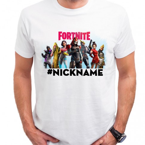 Tricou - Fortnite cu numele tau