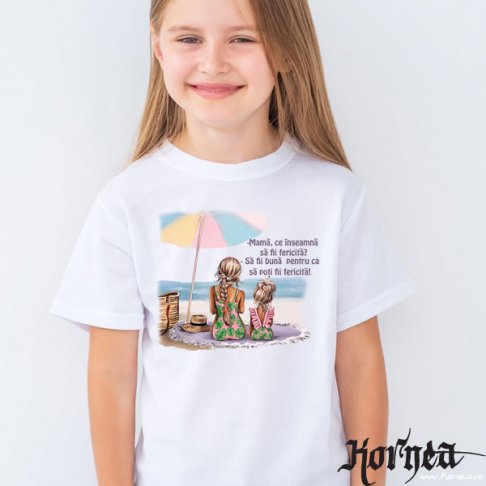 Tricou - Sa fii buna pentru ca sa poti fii fericita