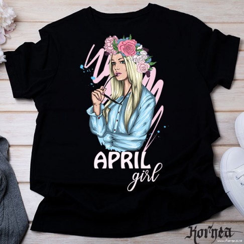 Tricou - April girl