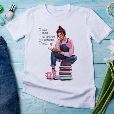 Tricou -Love Books