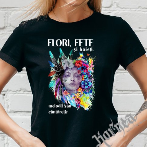 Tricou - Flori, fete si baieti