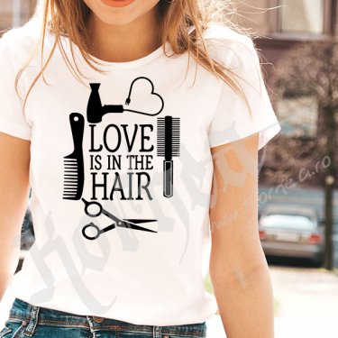 Tricou - Love is in the hair