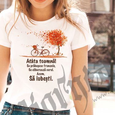 Tricou - Atata toamna