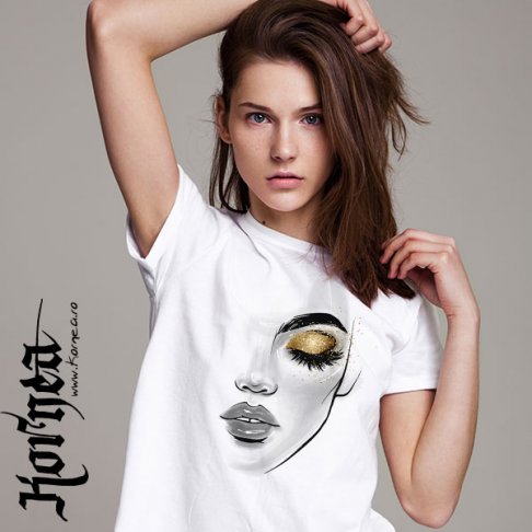 Tricou - Fata make up 1