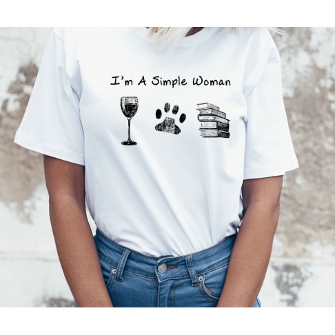 Tricou - I'm a simple woman